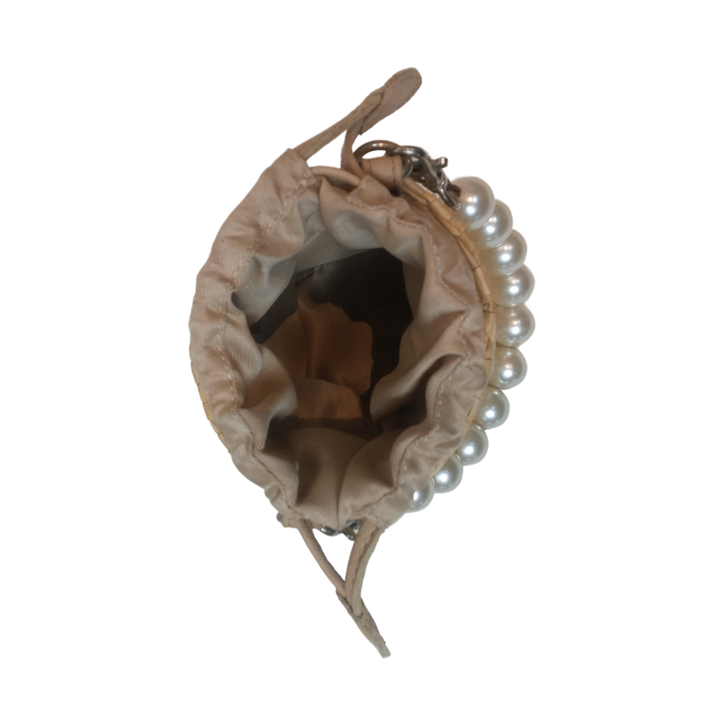 Women Natural Straw Potli Bag Iris Atelier India