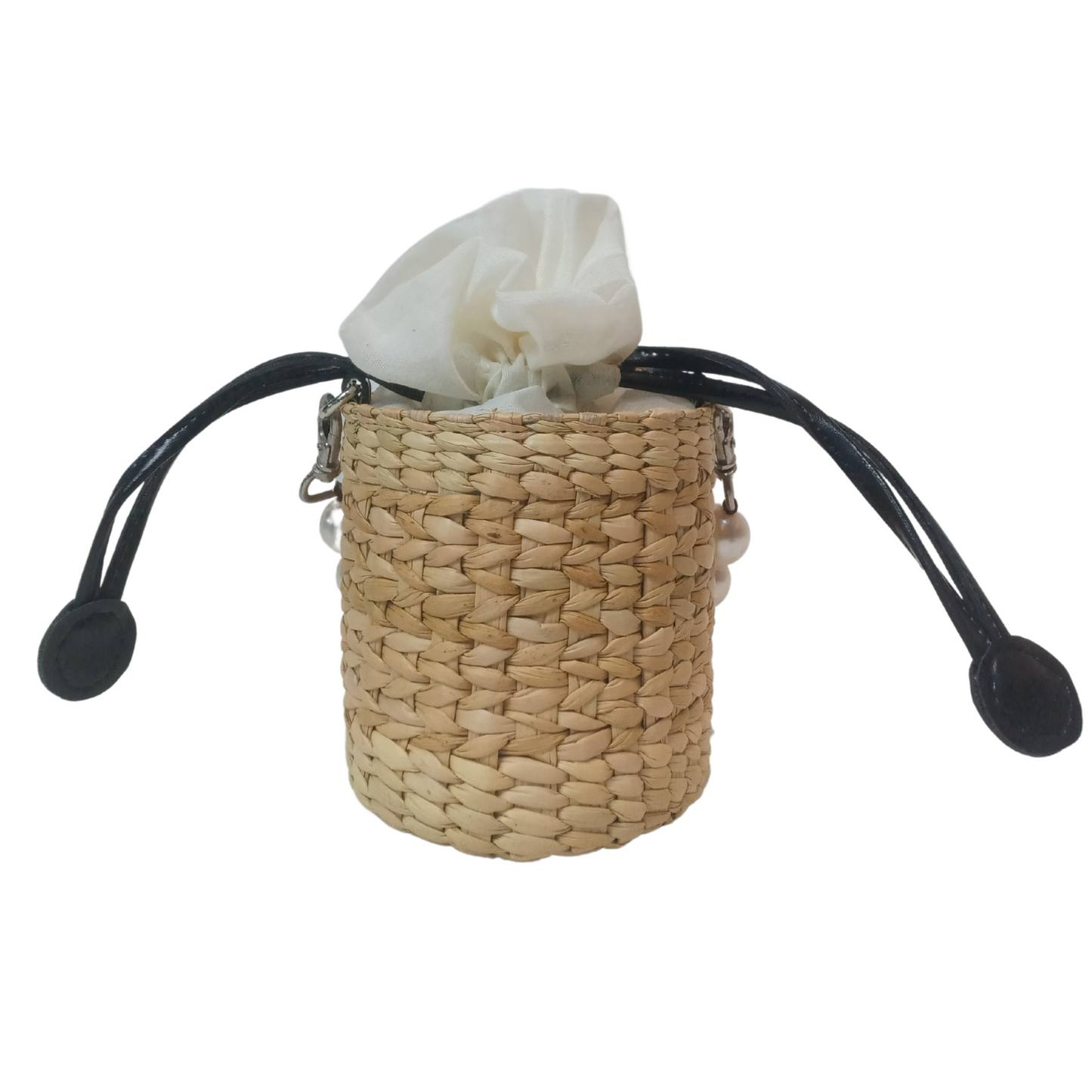 Women Natural Straw Potli Bag Iris Atelier India