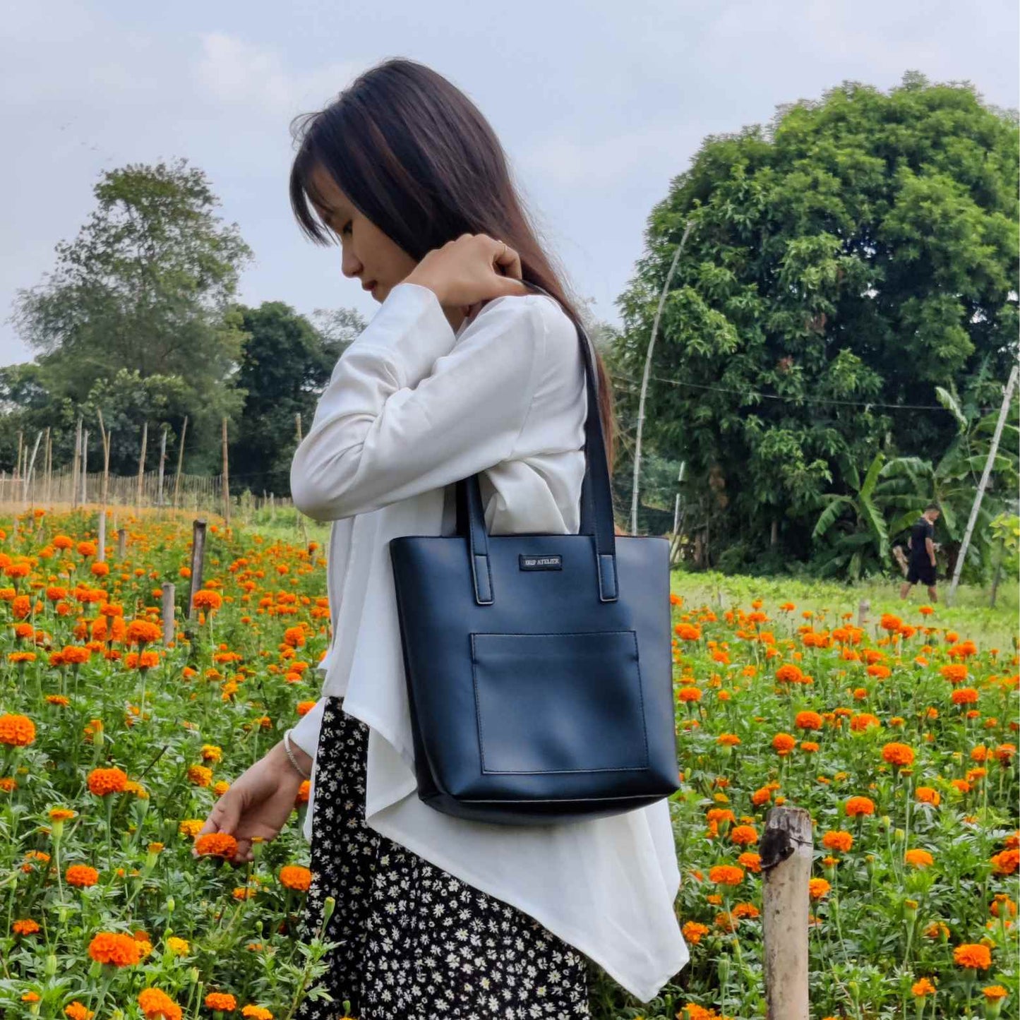 Mini Pocket Shopper - Iris Atelier India