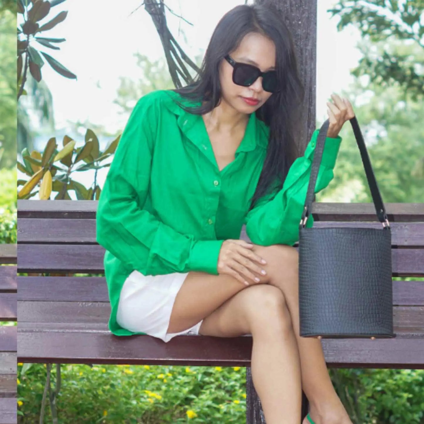 Hem Bucket Bag - Iris Atelier India