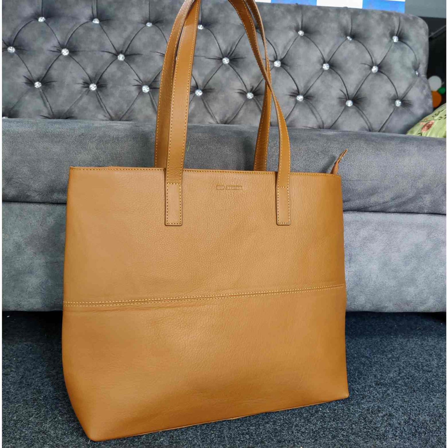 Genuine Leather Classic Shopper - Iris Atelier India
