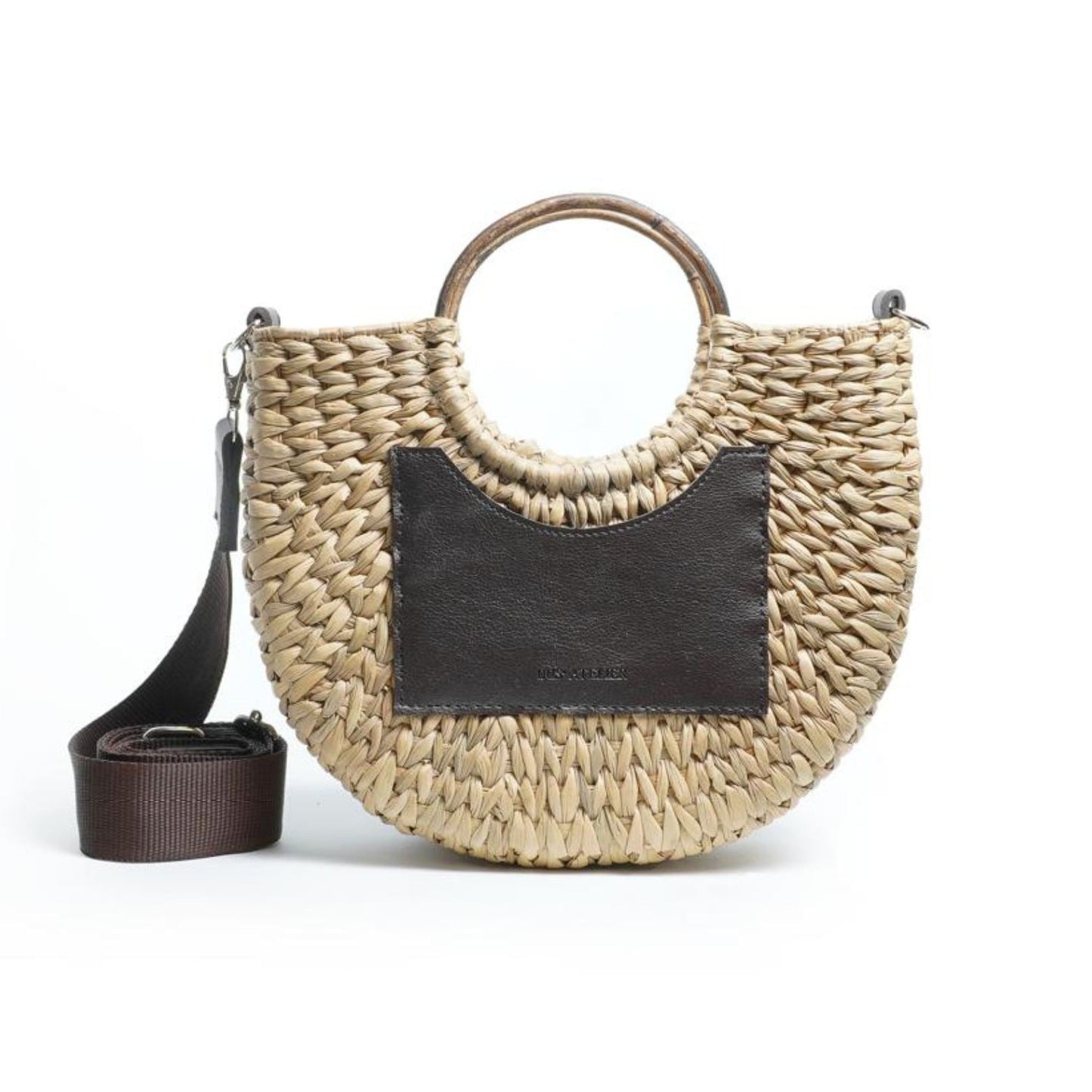 Seven Mile Paradise Natural Straw Tote Bag Iris Atelier India
