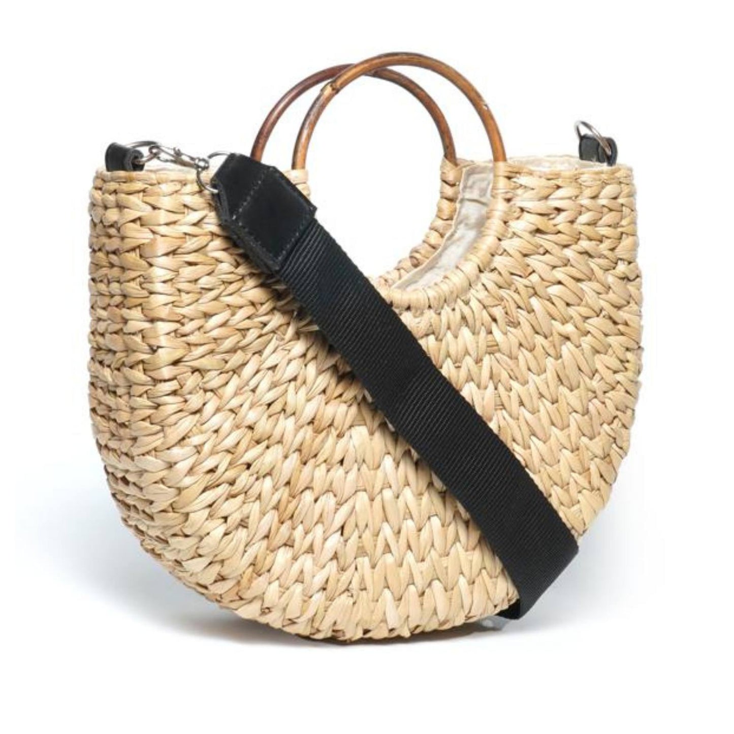 Seven Mile Paradise Natural Straw Tote Bag Iris Atelier India