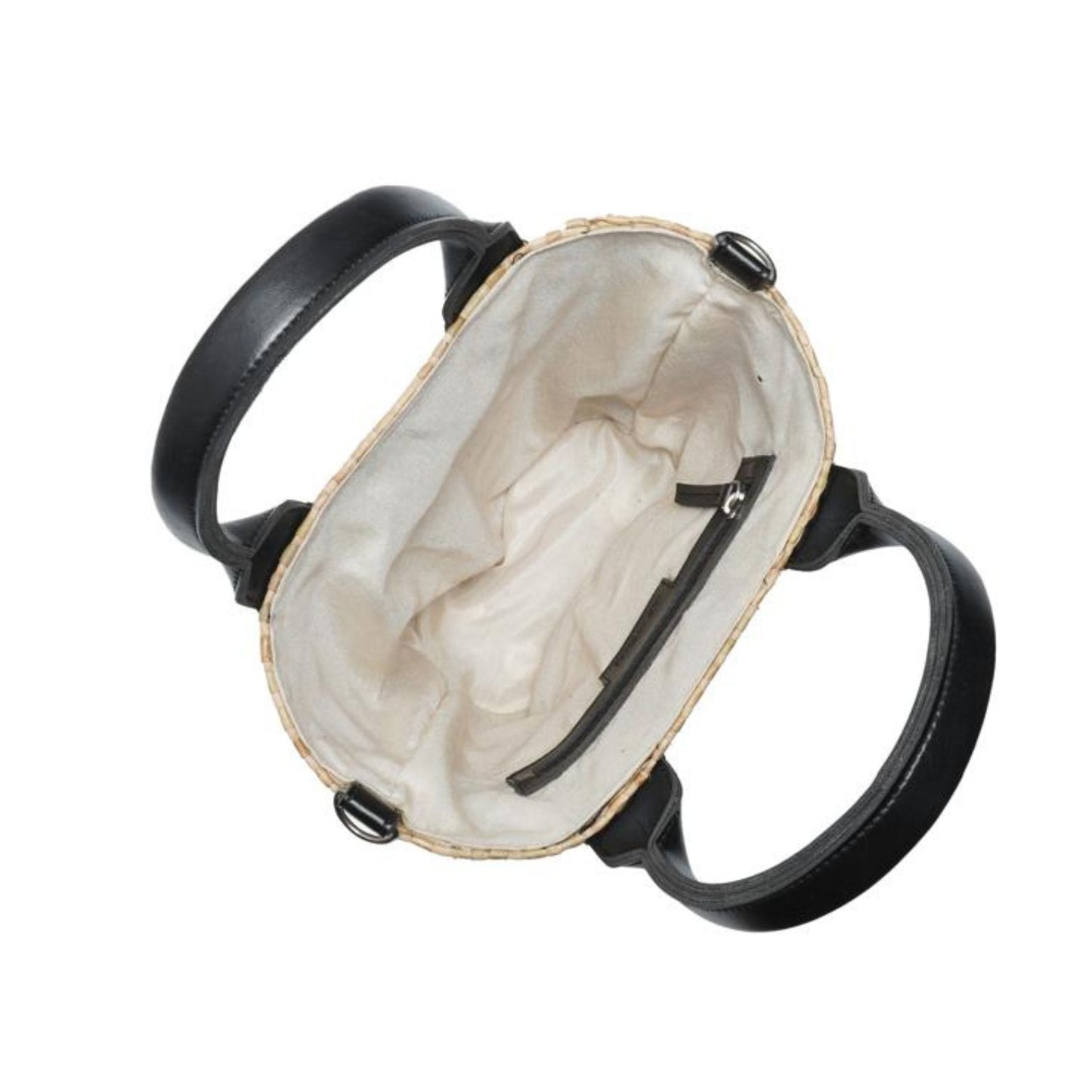 Graceful Escape Natural Straw Beach Bag Iris Atelier India