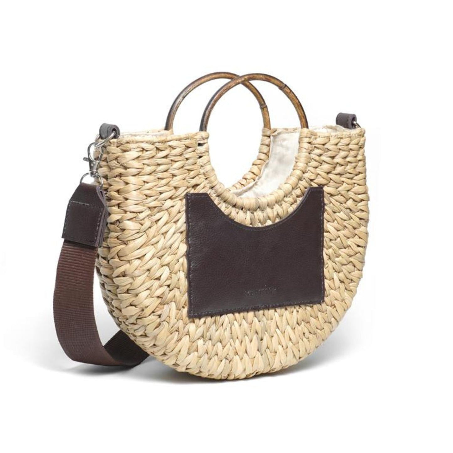 Seven Mile Paradise Natural Straw Tote Bag Iris Atelier India
