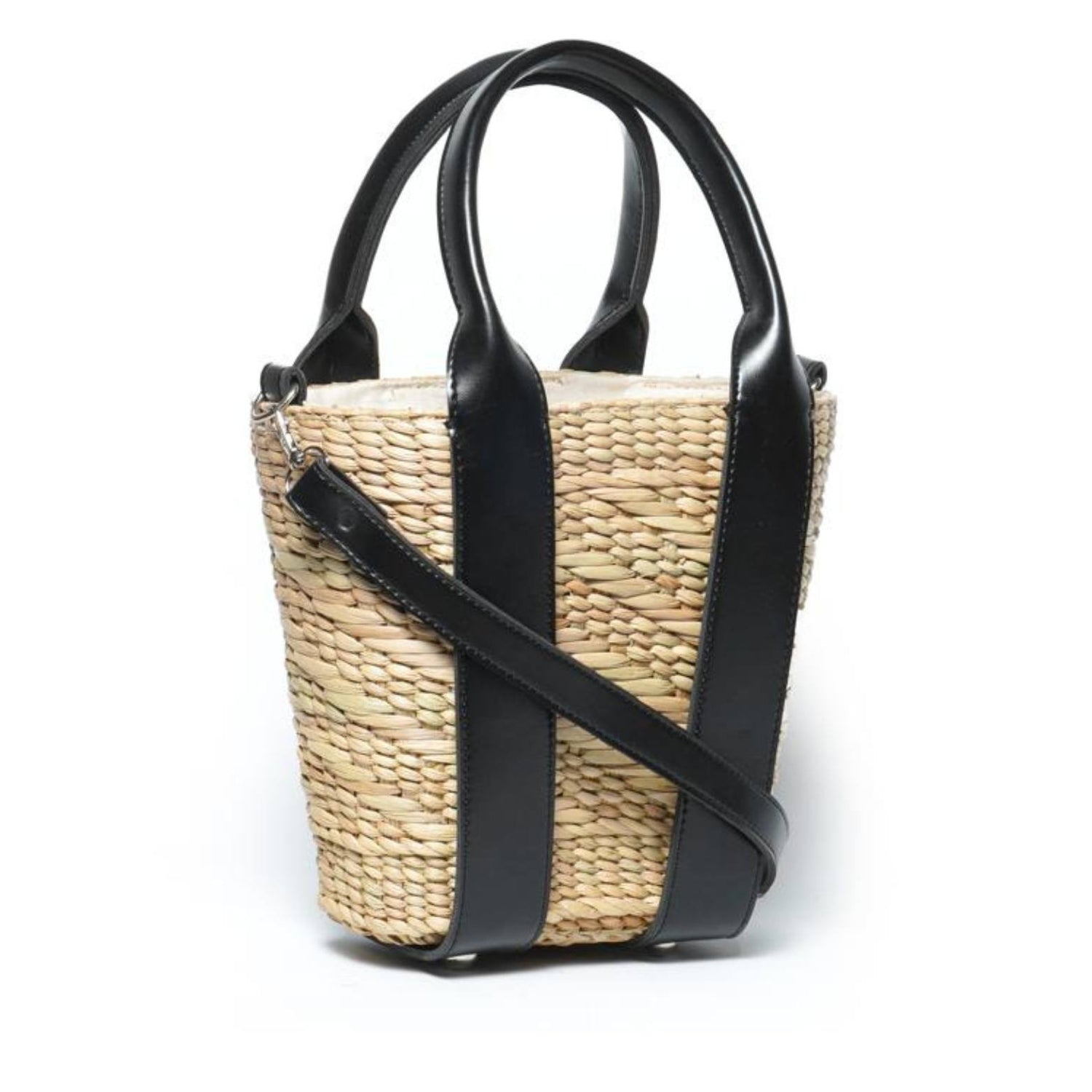 Graceful Escape Natural Straw Beach Bag - Iris Atelier India