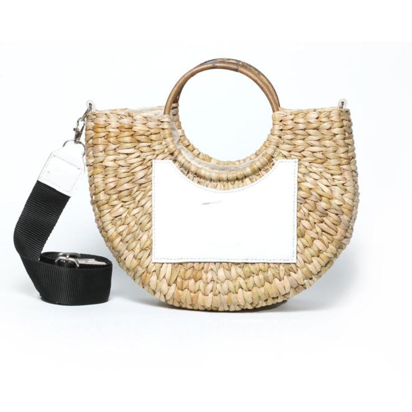 Seven Mile Paradise Natural Straw Tote Bag Iris Atelier India
