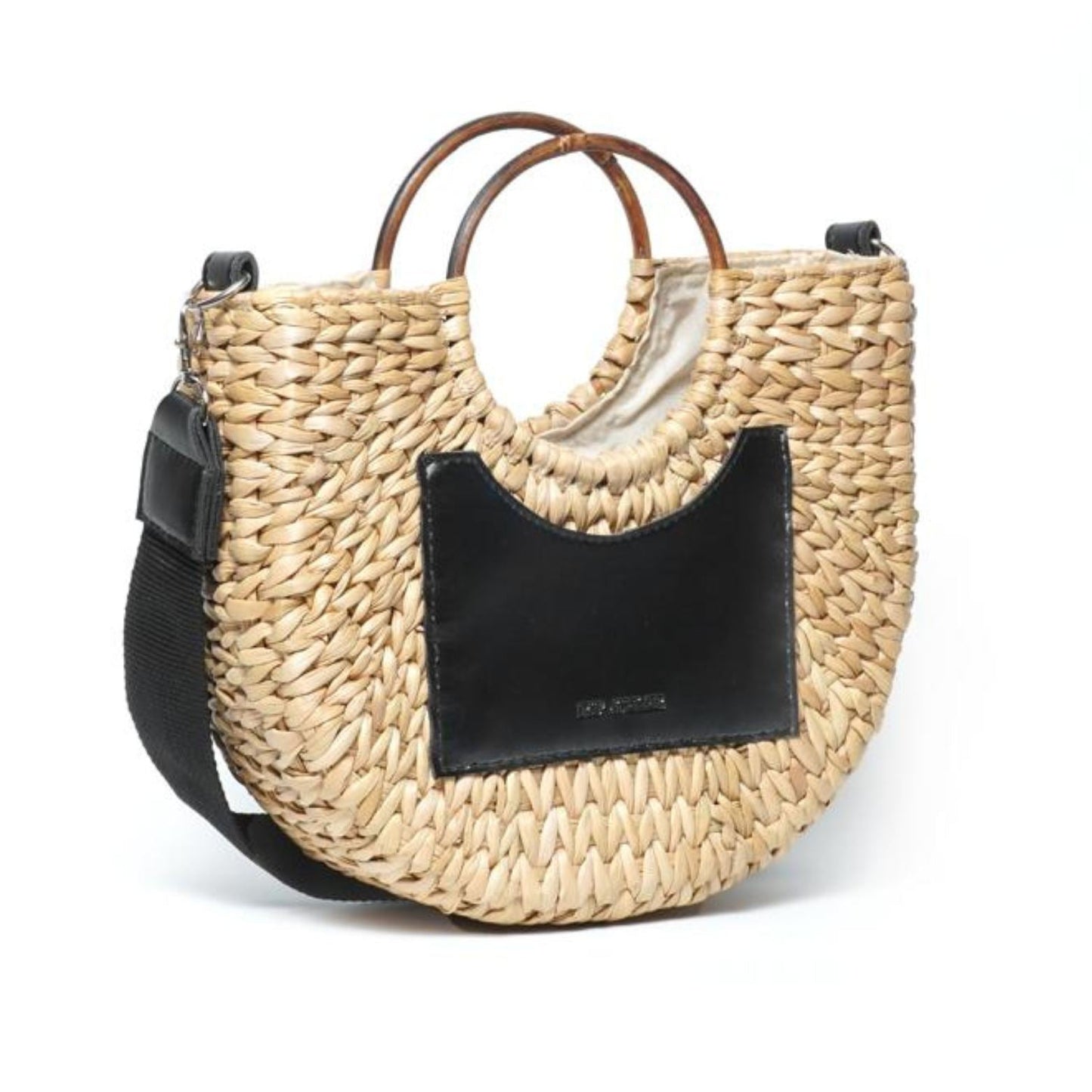 Seven Mile Paradise Natural Straw Tote Bag Iris Atelier India