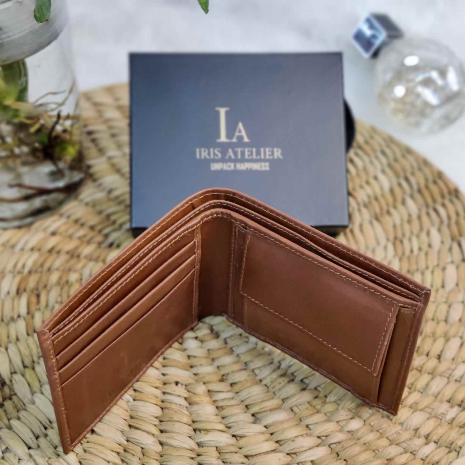 Personalized Classic Bi Fold Wallet.