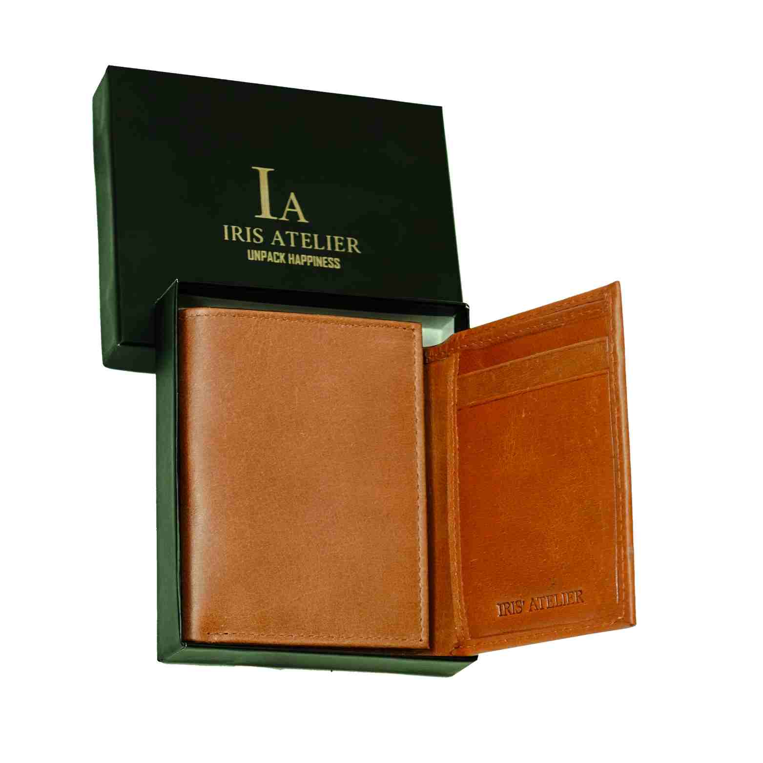 Personalise Tri Fold Wallet - Iris Atelier India